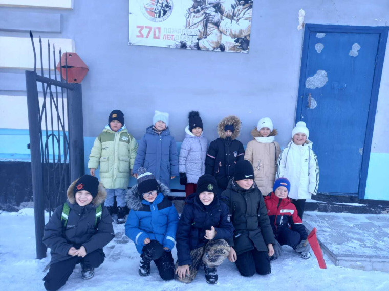 Экскурсия в пожарную часть.