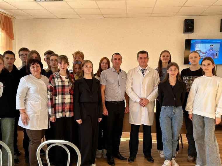 В рамках профориентационной акции краевой службы.